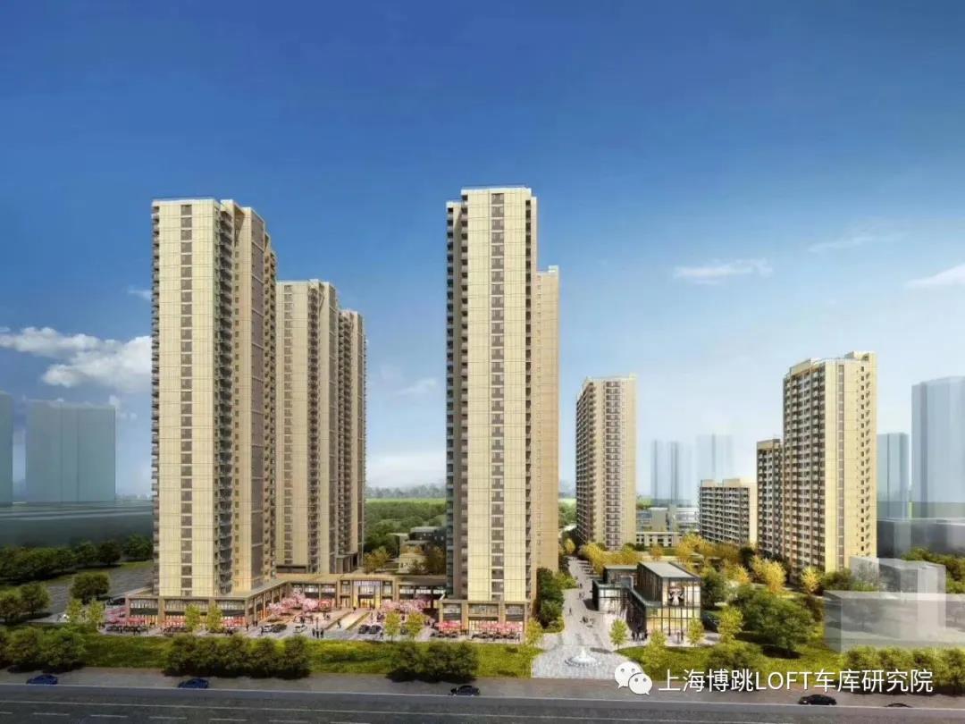 宝坻采用了LOFT车库武汉当代集团春风十里项目现已结构封顶！